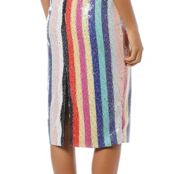 Penelope Midi Skirt in Rainbow Multi
Mestiza New York Sz 4 NWY - Picture 4 of 6